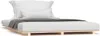 A bed frame with a mattress, pillows, and a blanket on a white background. Náhľad obrázku produktu