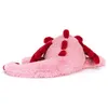 Plüsch Drache 50 cm – Kawaii Körperkissen in Rot – lustiges Produktbild-Vorschau 4