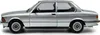 Side view of a silver BMW 323I E21 model car. Anteprima dell’immagine prodotto