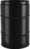 Stahlmetallfass TH 60L mit 2 und 3/4 Kappen - SCHWARZ Produktbild-Vorschau 1