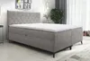 AX LIVING Lit Boxspring 140x200 avec sommier Palmeria en Voir les images du produit 1