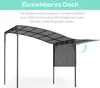 Pavillon mit klappbarer Dacherweiterung wetterfest 3 x 2,5 Produktbild-Vorschau 4