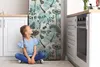 Magnetfolie Aufkleber Kühlschrankmagnete 70x190 cm - Blumen Produktbild-Vorschau 3