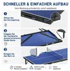 ACXIN Mini Tischtennistisch blau klappbar, Tragbarer Produktbild-Vorschau 5