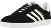 A studio shot of a black Adidas Gazelle sneaker. Produktbild-Vorschau