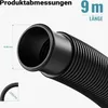 Wiltec Poolschlauch 9 m ⌀38 mm, Schwimmbadschlauch mit Produktbild-Vorschau 4