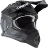 O'NEAL Motocross Helm 2SRS Slick , Schwarz Grau, M Produktbild-Vorschau 2
