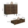Kommode mit 3 Schubladen, moderner Kleiderschrank/Schrank, Produktbild-Vorschau 7