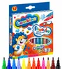 Marqueurs paillettes 12 couleurs BAMBINO Voir les images du produit 2
