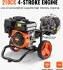Plynový vysokotlakový čistič VEVOR, 3400 PSI 2,6 GPM, Náhľad obrázku produktu 3
