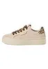 Tamaris Damen Low Sneaker Low Top 1-23708-46 Creme Produktbild-Vorschau 2