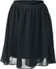 Forplay Kurzer Rock Damen Schwingender Ciffonrock schwarz Produktbild-Vorschau 1