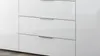 Sideboard Anrichte 180 cm weiß Glasfront - SANTORIN - Die Produktbild-Vorschau 5