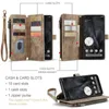 Google Pixel 8 Pro Housse, clapet en cuir zip stand Voir les images du produit 2