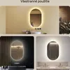 Kúpeľňové zrkadlo 50x80 cm - Vertikálne s LED osvetlením - Náhľad obrázku produktu 2