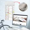 3 Monatskalender 2026 Wandkalender mit Schieber - Produktbild-Vorschau 4