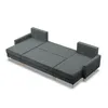 Ecksofa mit Schlaffunktion, Wendekissen, Sofa U-form BLANK Produktbild-Vorschau 6