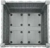 The image shows the top view of an empty raised garden bed. Náhled obrázku produktu
