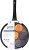 A frying pan with animal-shaped molds for cooking eggs or pancakes, shown on a white background with a product tag. Anteprima dell’immagine prodotto