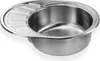 Edelstahl Spüle "Calypso SR" - Rundes Einbauspülbecken mit Produktbild-Vorschau 2