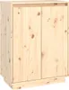 vidaXL Skriňa na topánky 60x35x80 cm borovicový masív Náhľad obrázku produktu 1