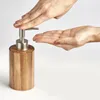 Zeller Seifenspender Akazienholz 7 x 18 cm Braun Produktbild-Vorschau 3