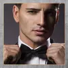 Schwarze verstellbare elegante klassische Fliege für Männer Produktbild-Vorschau 5