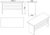 Skye Decor, Vo9-Ba, Büromöbel-Set, Nussbaum, 100 % Produktbild-Vorschau 5