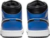 Air Jordan 1 Mid Sportschuhe, Blau-Weiß-Schwarz, Dq8426 Produktbild-Vorschau 8