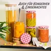 Luftdichte Weckgläser 500 ml mit Schraubdeckeln, Produktbild-Vorschau 6