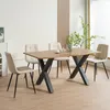 Jídelní židle Albatros sada 4 ks BORA Beige - Pohodlná Náhled obrázku produktu 4