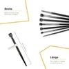 A diagram and marketing text about cable ties. Produktbild-Vorschau