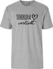 Huuraa Herren T-Shirt Teneriffa verliebt 3XL Sport Grey Bio Produktbild-Vorschau 2
