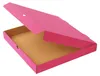 Boîte de 10 pizzas, rose, dimensions 32x32x4 cm, pour usage Voir les images du produit 1