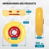 Odporne na przebicie kołopoliuretan Wiltec 2.80/2.50-4 60 x Podgląd zdjęcia produktu 4