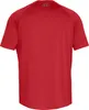 A plain red t-shirt shown from the back. Náhľad obrázku produktu