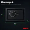 ONBEST Möbeltresor mit Fingerabdruck | M  | 4mm Stahltür | Produktbild-Vorschau 11