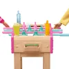 Barbie Mini-Fußballtisch Spielset mit Hund - Barbie Produktbild-Vorschau 2