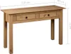 vidaXL Table console 110x40x72 cm bois de pin Panama Voir les images du produit 6