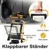 UISEBRT 200W LED Fluter Flutlicht Kaltweiß Mit Stecker Produktbild-Vorschau 3