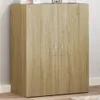 vidaXL Szafka na dokumenty dąb sonoma 60x32x77,5 cm Podgląd zdjęcia produktu 2