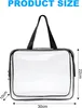 Aucuu Toiletry Bag Transparent 2 pcs Kosmetyczka Podgląd zdjęcia produktu 2