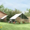 PawHut Enclos poulailler chenil volière extérieur 24 m² - Voir les images du produit 4