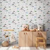 Profhome 771401-GU Dětská tapeta Dinosaurus matná krémová Náhled obrázku produktu 6