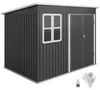 Outsunny Gartenschuppen, mit Fenster, 260 x 177 x 190 cm, Produktbild-Vorschau 1