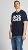 JACK & JONES 2er Pack T-Shirt Plus Size Rundhals Kurzarm Produktbild-Vorschau 5