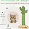 PawHut Katzen Kratzbaum Kaktus Katzenbaum Kiefernholz Sisal Produktbild-Vorschau 4