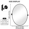 WISFOR Decoratieve spiegel, 50x70 cm, kantelbaar ±9°. Productafbeelding-voorbeeld 9