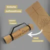 Yogamatte Kork rutschfest EMMI [Mit Tragegurt] 4mm Dicke | Produktbild-Vorschau 7