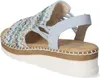 Rieker Damen Sandalette Blau/Bunt Voir les images du produit 36